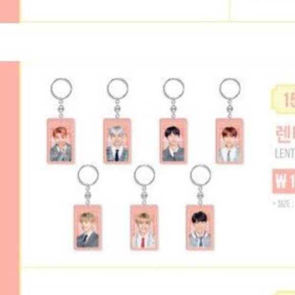 BTS V Official 4th Muster Merch key ring - Picture 6 of 6
